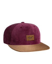Casquette Reell Suede Cap Silver Burgundy Cord