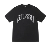 Tee-Shirt Stussy Arched Pig Black