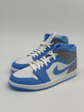 Nike Air Jordan 1 Mid University Blue Grey