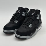 Nike Air Jordan 4 Black Canvas