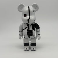 Bearbrick 400% Acronym White Chrome