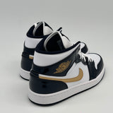 Nike Air Jordan 1 Mid Patent Metallic Gold