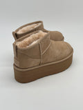 UGG Ultra Mini Plateform Chestnut