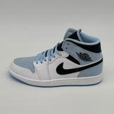 Nike Air Jordan 1 Mid Ice Blue Black