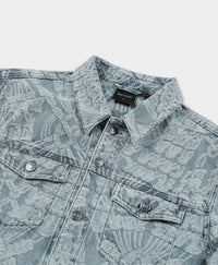 Daily Paper Veste Settle Macrame Denim