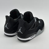 Nike Air Jordan 4 Black Canvas