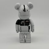 Bearbrick 400% Acronym White Chrome