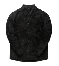 Black Floral Laser Denim Shirt Daily Paper SS25