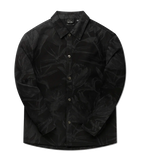 Black Floral Laser Denim Shirt Daily Paper SS25