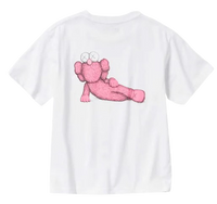 Kaws Tee Shirt Uniqlo Rose