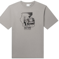 Tee Shirt Daily Paper Place Of Origin Grey FW24