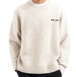 Crewneck OLAF Drift Knitted White FW24