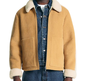 Veste Daily Paper Camel Faux Fur Jacket FW24