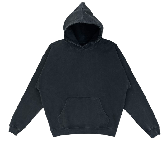 Hoodie Maison Empty Maize Black Vintage