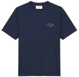 Tee shirt Olaf avec logo Skyline Navy FW24