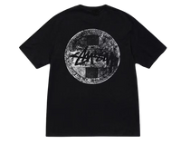 Tee-Shirt Stussy Dot Stamp Black