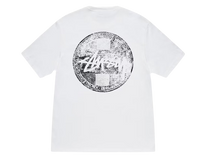 Tee-Shirt Stussy Dot Stamp White