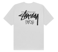 Tee-Shirt Stussy Paris Grey Fog