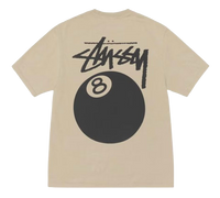 Tee-Shirt Stussy 8 Balls Kaki