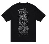 Tee-Shirt Stussy Hand Style Black