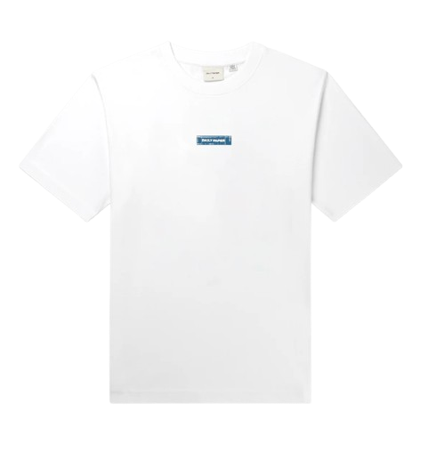 Tee shit Daily Paper Bluesprint White FW24