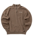 Crewneck Zippé OLAF Drift mock Cedar FW24