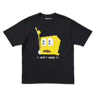 Tee Shirt Uniqlo Bob L'Éponge Black