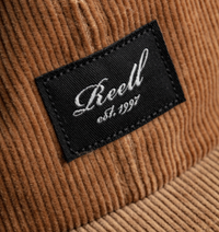 Casquette Reell Flat 6 Pitchout Panel Cap Copper Brown Cord