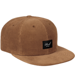 Casquette Reell Flat 6 Pitchout Panel Cap Copper Brown Cord