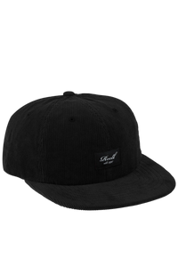 Casquette Reell Flat 6 - Panel Cap Blue Black Cord