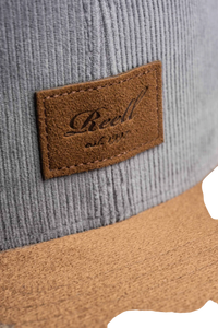 Casquette Suede Cap Blue Grey Cord