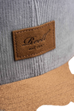 Casquette Suede Cap Blue Grey Cord