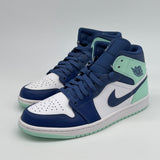 Nike Air Jordan 1 Mid Mystic Navy Mint