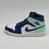 Nike Air Jordan 1 Mid Mystic Navy Mint