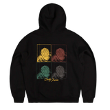 Hoodie Daily Paper Frame Black SS25