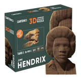 Cartonic 3D Sculpture Puzzle Jimi Hendrix Level 4