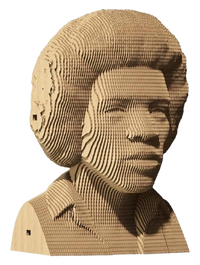 Cartonic 3D Sculpture Puzzle Jimi Hendrix Level 4