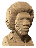 Cartonic 3D Sculpture Puzzle Jimi Hendrix Level 4