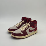 Nike Air Jordan 1 Mid University Red Sail