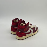 Nike Air Jordan 1 Mid University Red Sail