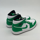 Nike Air Jordan 1 Mid Lucky Green White P