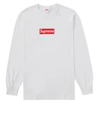 Tee-Shirt manches longues Supreme Box Logo White