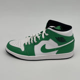 Nike Air Jordan 1 Mid Lucky Green White P