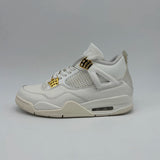 Nike Air Jordan 4 Metallic Gold USED