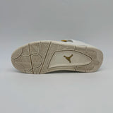 Nike Air Jordan 4 Metallic Gold USED