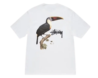 Tee-Shirt Stussy Tucan White