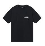 Tee-Shirt Stussy Withered Flower Black