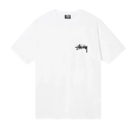 Tee-Shirt Stussy Withered Flower White