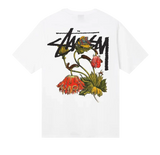 Tee-Shirt Stussy Withered Flower White