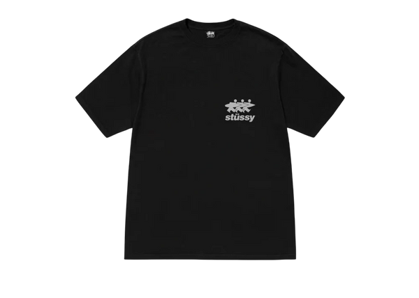 Tee Shirt Stussy Surfwalk Black